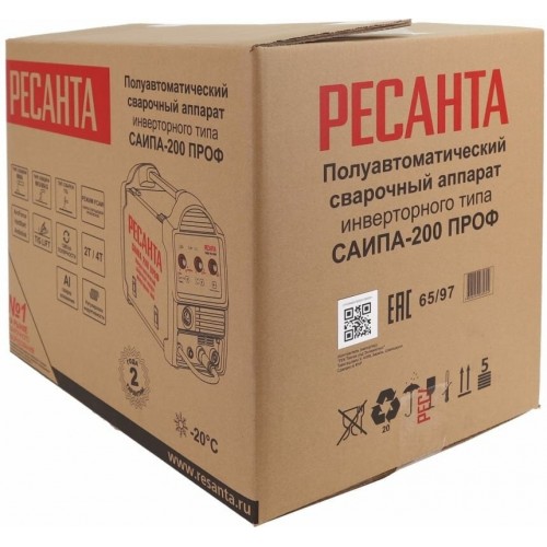 Сварочный аппарат Ресанта САИПА-200 ПРОФ (MIG/MAG) (65/97) 9
