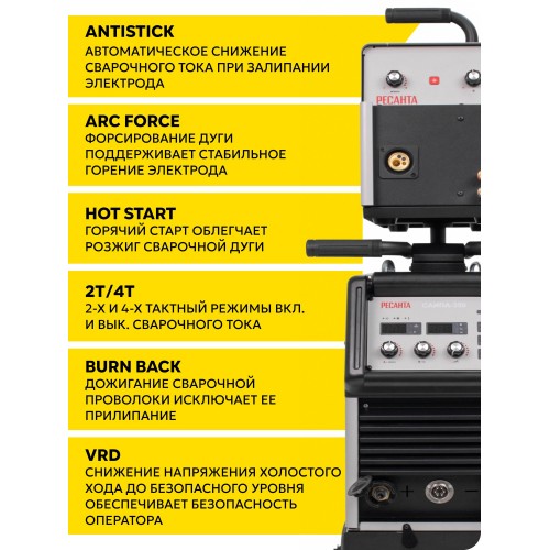 Сварочный аппарат Ресанта САИПА-350 (65/67) 3