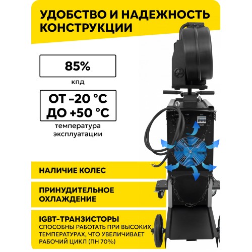 Сварочный аппарат Ресанта САИПА-350 (65/67) 8