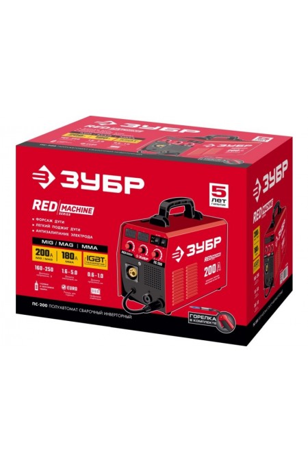 Сварочный аппарат Зубр ПС-200 6