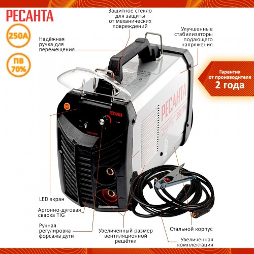 Сварочный инвертор Ресанта САИ  250ПН (65/21) 9
