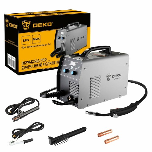 Сварочный полуавтомат Deko DKWM250A PRO (051-4687) 