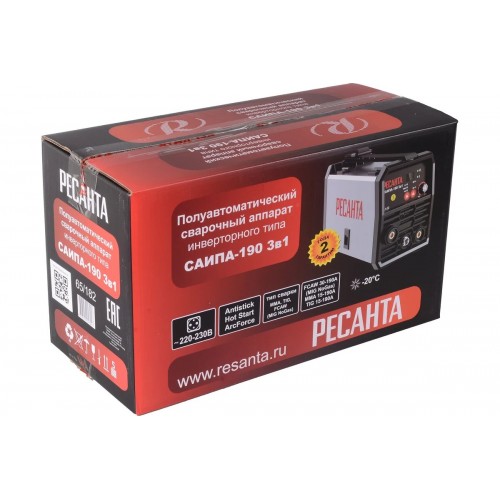 Сварочный полуавтомат Ресанта САИПА-190(MIG/MAG) (65/182) 5