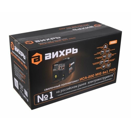 Сварочный полуавтомат Вихрь ИСА-200 MIG (65/185) 8