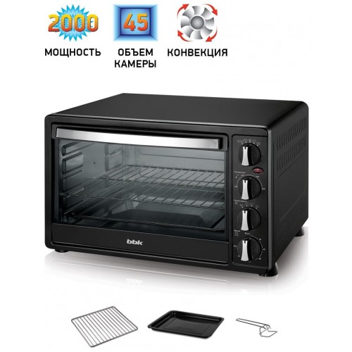 Мини-печь BBK OE4523MC (черный) 
