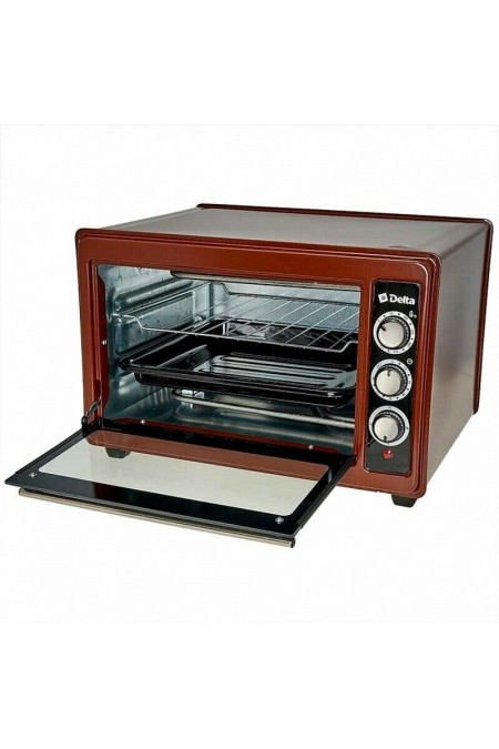 Мини-печь Delta D-0123 (коричневый) 1