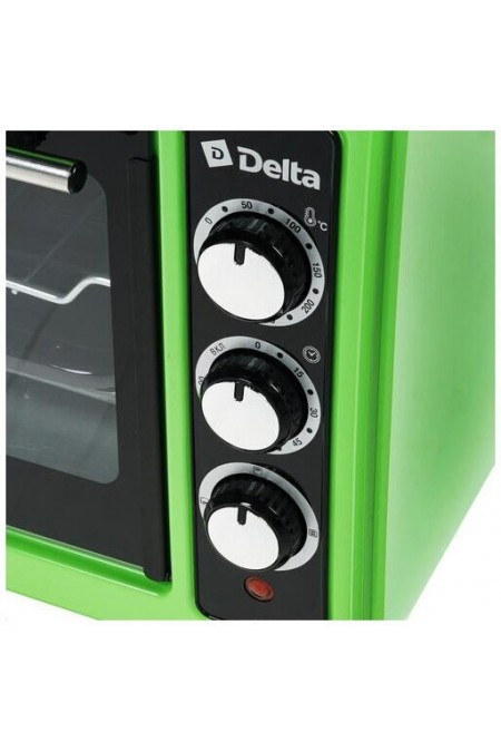 Мини-печь Delta D-0123 (зеленый) 5