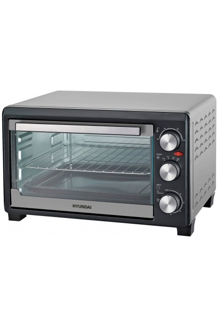 Мини-печь Hyundai MIO-HY072 (серебристый/черный) 