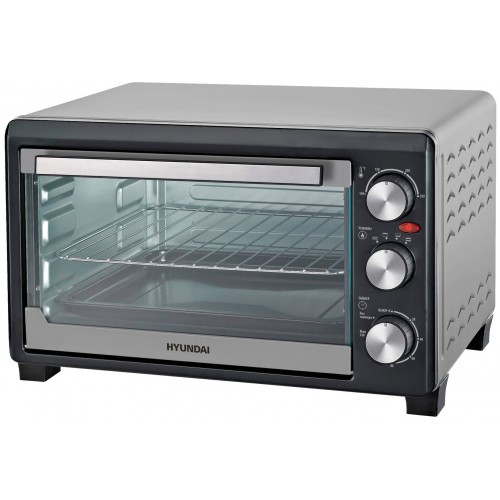 Мини-печь Hyundai MIO-HY072 (серебристый/черный) 