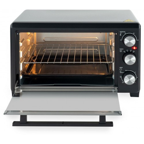 Мини-печь Hyundai MIO-HY072 (серебристый/черный) 1