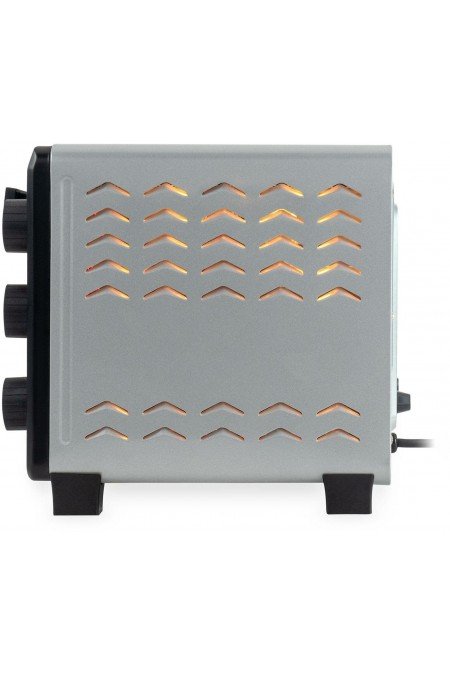 Мини-печь Hyundai MIO-HY072 (серебристый/черный) 4