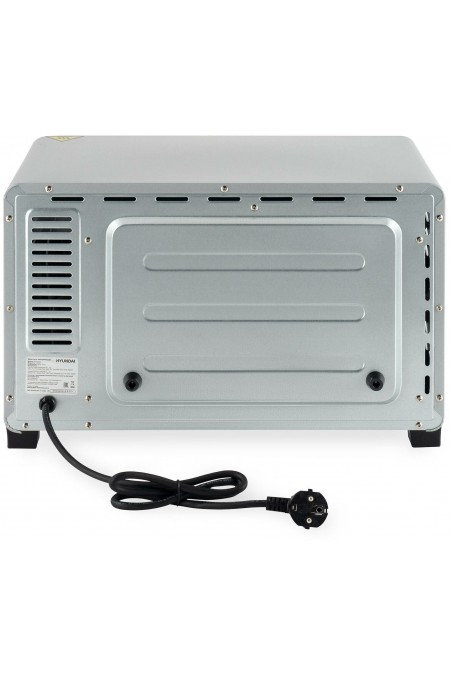Мини-печь Hyundai MIO-HY072 (серебристый/черный) 5