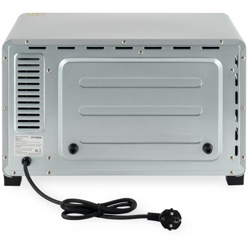 Мини-печь Hyundai MIO-HY072 (серебристый/черный) 5