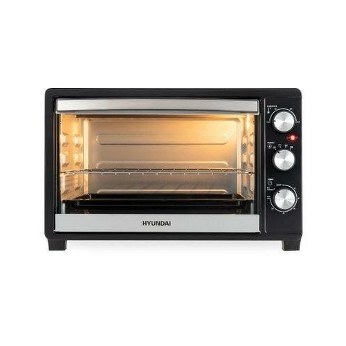 Мини-печь Hyundai MIO-HY074 (серебристый/черный) 