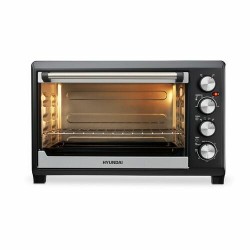 Мини-печь Hyundai MIO-HY075 (серебристый/черный)