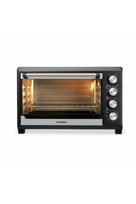 Мини-печь Hyundai MIO-HY075 (серебристый/черный) 