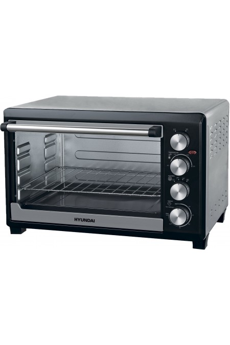 Мини-печь Hyundai MIO-HY075 (серебристый/черный) 5