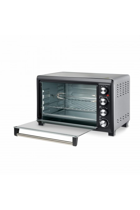 Мини-печь Hyundai MIO-HY076 (серебристый/черный) 4