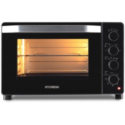 Мини-печь Hyundai MIO-HY081 (серебристый/черный)