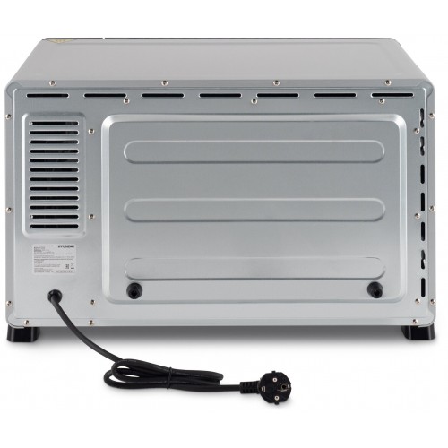 Мини-печь Hyundai MIO-HY081 (серебристый/черный) 5