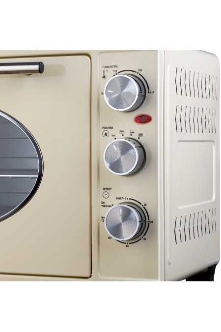 Мини-печь Hyundai MIO-HY084 (бежевый/серебристый) 1