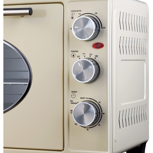 Мини-печь Hyundai MIO-HY084 (бежевый/серебристый) 1