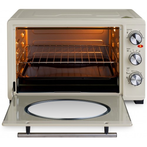 Мини-печь Hyundai MIO-HY084 (бежевый/серебристый) 3