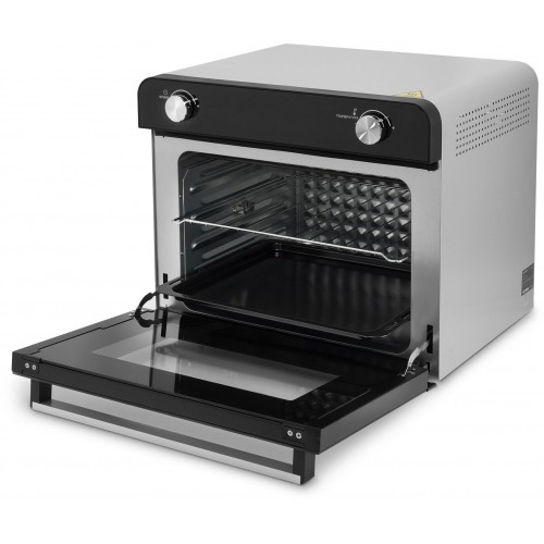 Мини-печь Hyundai MIO-HY087 (серебристый/черный) 7