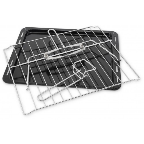 Мини-печь Hyundai MIO-HY087 (серебристый/черный) 8