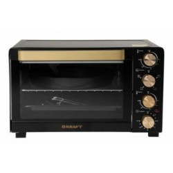 Мини-печь Kraft KF-MO 3505 KGL (черный/золотой)