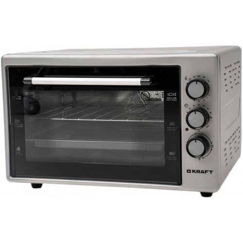Мини-печь Kraft KF-MO 3800 GR (серый) 1