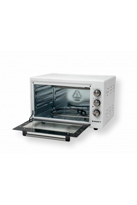 Мини-печь Kraft KF-MO 3800 W (белый) 4