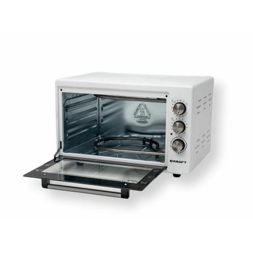 Мини-печь Kraft KF-MO 3800 W (белый) 5