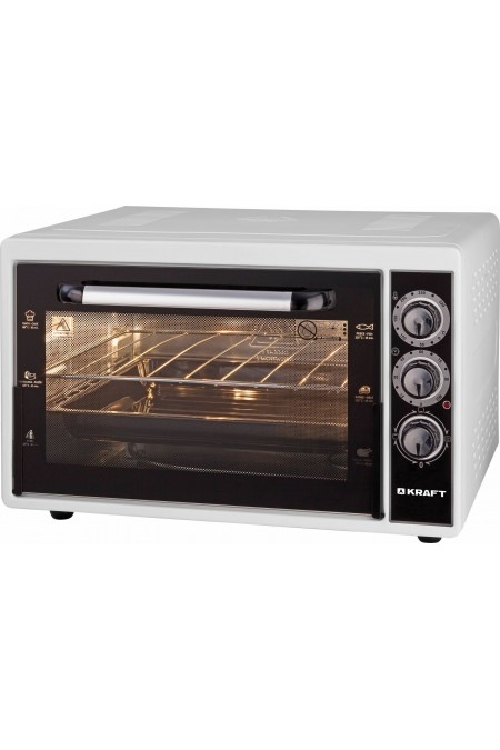 Мини-печь Kraft KF-MO 3801 W (белый) 