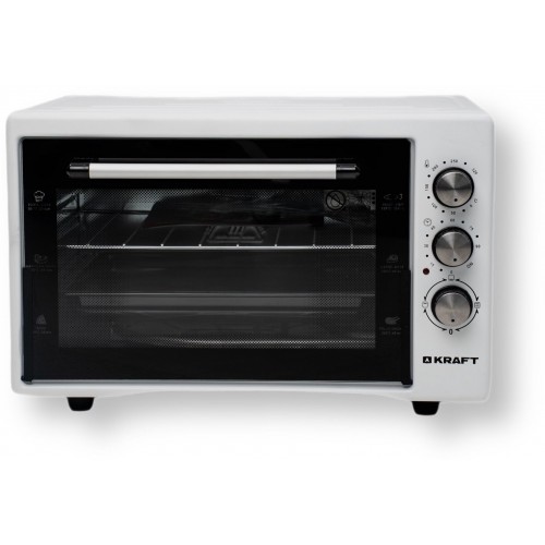 Мини-печь Kraft KF-MO 3801 W (белый) 