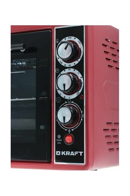 Мини-печь Kraft KF-MO 3804 KR (красный) 1
