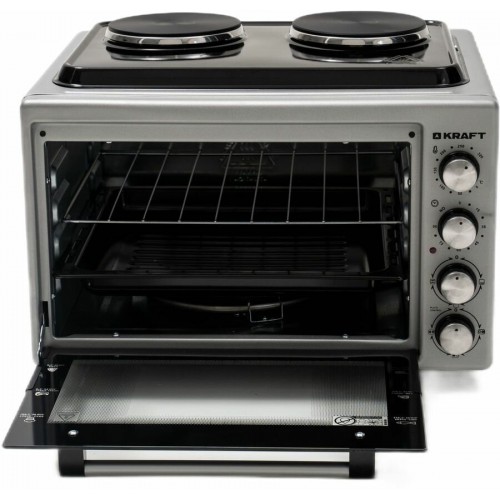 Мини-печь Kraft KF-MOHP 3800 GR (серый) 8