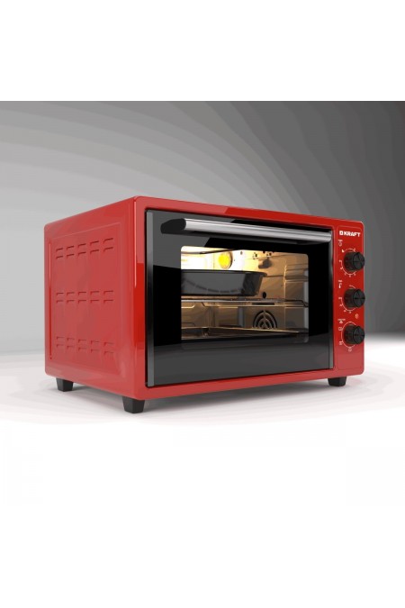 Мини-печь Kraft KN-MO 3902 FKR (красный) 1