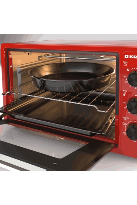 Мини-печь Kraft KN-MO 3902 FKR (красный) 2