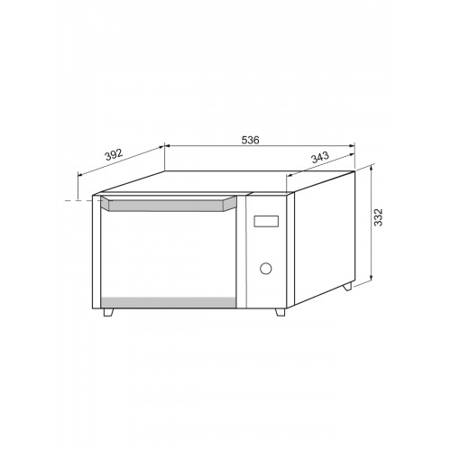 Мини-печь Krona OFEN 35 BL (черный) 8