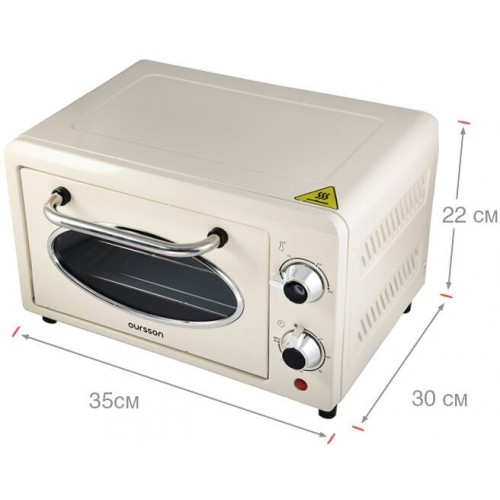 Мини-печь Oursson MO1201/IV (слоновая кость) 1