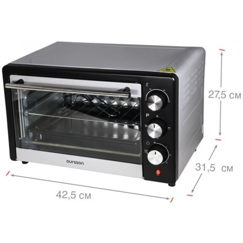Мини-печь Oursson MO2008/BL (черный) 1