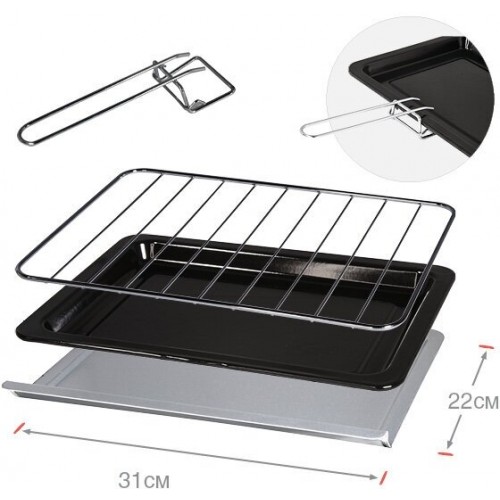 Мини-печь Oursson MO2008/BL (черный) 5