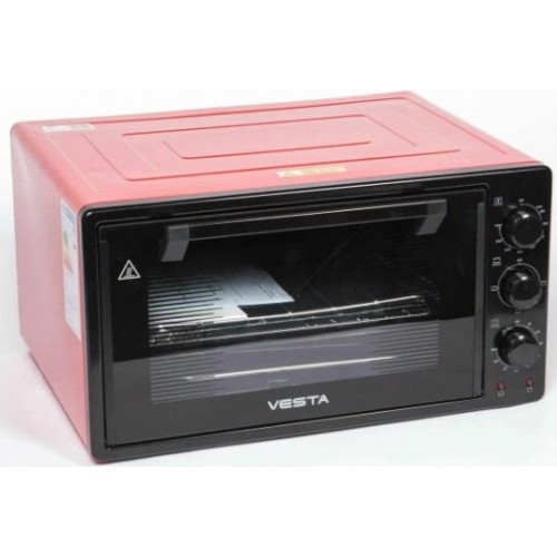Мини-печь Vesta MP-V 2336 PL (черный/красный) 