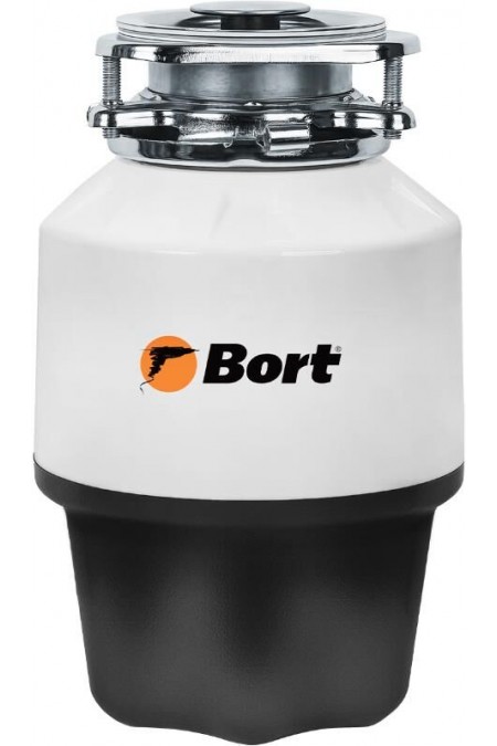 Измельчитель пищевых отходов BORT Alligator XL (черный) 