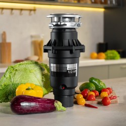 Измельчитель пищевых отходов Bone Crusher 810 Slim Line (черный)