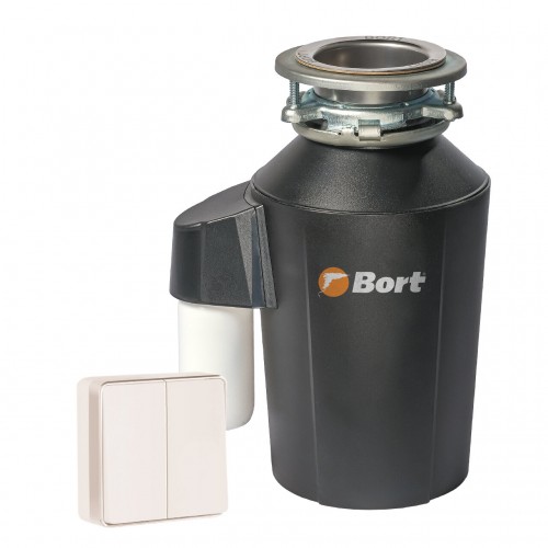 Измельчитель пищевых отходов BORT ALLIGATOR GREEN (черный) 