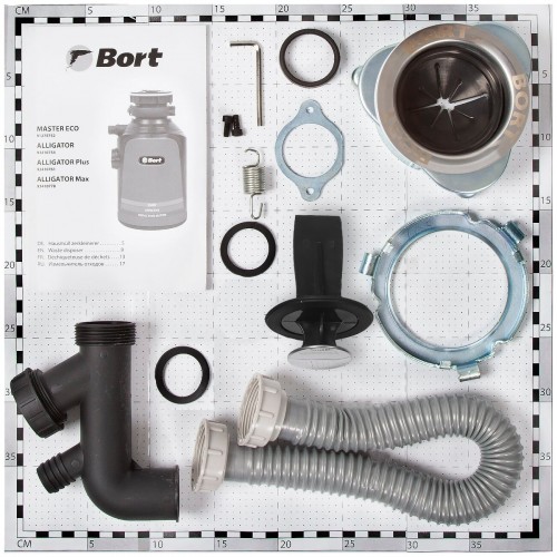 Измельчитель пищевых отходов Bort Alligator Max (черный) 5