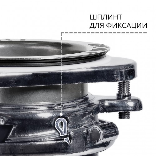 Измельчитель пищевых отходов BORT Alligator MEGA 93417425 (черный) 8