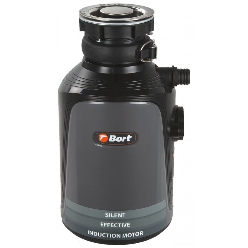 Измельчитель пищевых отходов Bort Alligator Plus (серый/черный) 